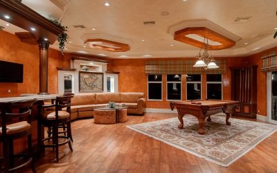 Cool Summer Basement Remodel